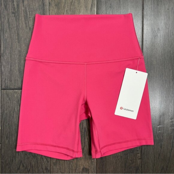 Lululemon Align High-Rise Short 6" Raspberry Coulis NWT - Picture 2 of 7